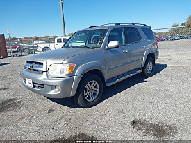 KZ-10 2005 TOYOTA SEQUOIA LIMITED V8 4.7L V-8 DOHC, VVT, 282HP 4X4 Drive
