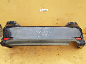 БАМПЕР ЗАДНИЙ (SPORT) (В СБОРЕ С КАТАФОТАМИ) (ПОСЛЕ НЕЗНАЧИТЕЛЬНОЙ РЕСТАВРАЦИИ) (СИНИЙ) TOYOTA COROLLA E140-E150 2011-2013