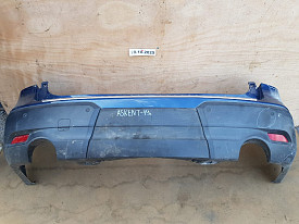 БАМПЕР ЗАДНИЙ (В СБОРЕ) (С КАТАФОТАМИ И ПАРКТРОНИКАМИ) (ПОСЛЕ РЕСТАВРАЦИИ) (СИНИЙ) SUBARU ASCENT WM 2017-Н.В