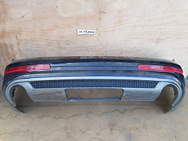 БАМПЕР ЗАДНИЙ (S-LINE) (В СБОРЕ ПОЛНОСТЬЮ) (ЧЕРНЫЙ) AUDI Q7 4L 2005-2015