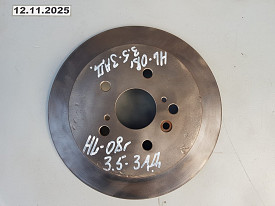 ДИСК ТОРМОЗНОЙ ЗАДНИЙ (R-L) (308MM) TOYOTA HIGHLANDER XU40 2007-2013