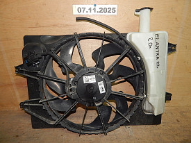 ДИФФУЗОР ОХЛАЖДЕНИЯ РАДИАТОРОВ (ВЕНТИЛЯТОР В СБОРЕ) (25380-AB000) (С РЕЗИСТОРОМ ВЕНТИЛЯТОРА) HYUNDAI ELANTRA CN7 2020-Н.В