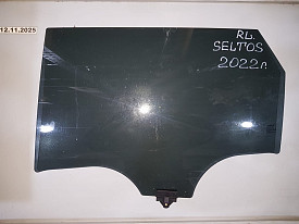 СТЕКЛО ДВЕРИ ЗАДНЯЯ ЛЕВОЯ KIA SELTOS SP2 2019-2026