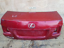 КРЫШКА БАГАЖНИКА (ДВЕРЬ БАГАЖНИКА) (КРАСНАЯ) (С ДЫРКАМИ ПОД СПОЙЛЕР) LEXUS GS300-GS350-GS430 S190 2005-2011