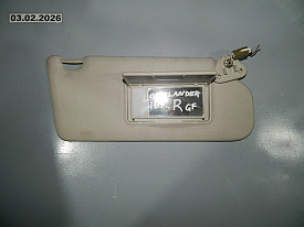 КОЗЫРЕК СОЛНЦЕЗАЩИТНЫЙ ПРАВЫЙ (СВЕТЛО СЕРЫЙ) MITSUBISHI OUTLANDER GF0W - GG0W 2012-2021
