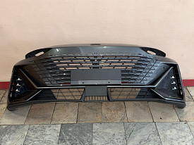 БАМПЕР ПЕРЕДНИЙ (ТЕМНО-СЕРЫЙ) CHANGAN UNI-V 2021-Н.В