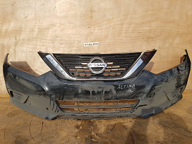 БАМПЕР ПЕРЕДНИЙ (В СБОРЕ ПОЛНОСТЬЮ) (ПОСЛЕ НЕЗНАЧИТЕЛЬНОЙ РЕСТАВРАЦИИ) (ЧЕРНЫЙ) NISSAN ALTIMA L33 - TEANA L33 2015-2018