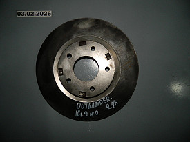 ДИСК ТОРМОЗНОЙ ПЕРЕДНИЙ (4615A178) (R-L) 2.4 (294MM 26MM) MITSUBISHI OUTLANDER GF0W - GG0W 2012-2021