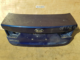 КРЫШКА БАГАЖНИКА (ДВЕРЬ БАГАЖНИКА) (СИНИЙ) KIA OPTIMA 4 JF K5 2016-2020