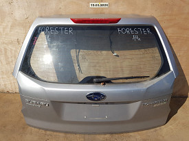 ДВЕРЬ БАГАЖНИКА (КРЫШКА БАГАЖНИКА) (С СТЕКЛОМ) (СЕРЕБРО) SUBARU FORESTER SJ 2012-2018