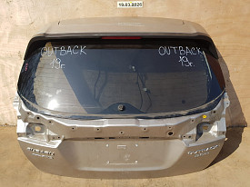 ДВЕРЬ БАГАЖНИКА (КРЫШКА БАГАЖНИКА) (С СТЕКЛОМ И СПОЙЛЕРОМ) (ЗОЛОТИСТАЯ) SUBARU OUTBACK 5 BS 2014-2019
