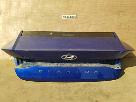 КРЫШКА БАГАЖНИКА (ДВЕРЬ БАГАЖНИКА) (СИНИЙ) HYUNDAI ELANTRA CN7 2020-Н.В
