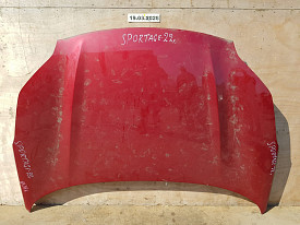 КАПОТ (АЛЮМИНИЕВЫЙ) (КРАСНЫЙ) KIA SPORTAGE 4 QL 2016-2021