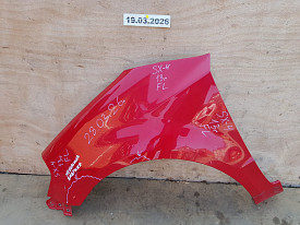 КРЫЛО ПЕРЕДНЕЕ ЛЕВОЕ (НЕ БОЛЬШАЯ ВМЯТИНА) (КРАСНОЕ) SUZUKI SX4 2006-2014