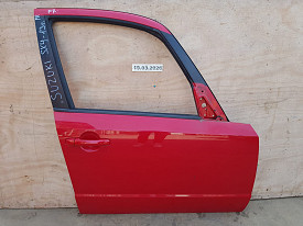 ДВЕРЬ ПЕРЕДНЯЯ ПРАВАЯ 1 (КРАСНАЯ) SUZUKI SX4 2006-2014