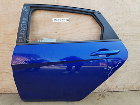 ДВЕРЬ ЗАДНЯЯ ЛЕВАЯ (С НЕЗНАЧИТЕЛЬНЫМ ПОВРЕЖДЕНИЕМ) (СИНИЙ) HYUNDAI ELANTRA CN7 2020-Н.В