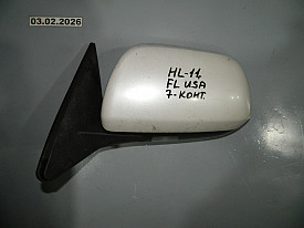 ЗЕРКАЛО ЗАДНЕГО ВИДА ЛЕВОЕ (БОКОВОЕ) (7-КОНТАКТОВ) (С ПОДСВЕТКОЙ) TOYOTA HIGHLANDER XU40 2007-2013