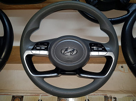 РУЛЬ (МУЛЬТИРУЛЬ С AIRBAG) (СЕРЫЙ) HYUNDAI ELANTRA CN7 2020-Н.В