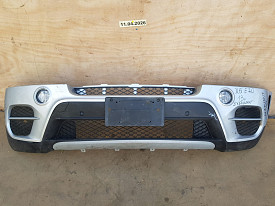БАМПЕР ПЕРЕДНИЙ (В СБОРЕ С ПАРКТРОНИКАМИ И ПРОТИВОТУМАНКАМИ) (ПОЛНОСТЬЮ В СБОРЕ) (ДУБЛИКАТ) (СЕРЕБРО) BMW X5 E70 2010-2013