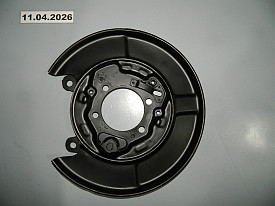 ЗАЩИТА ЗАДНЕГО ДИСКА ЛЕВАЯ 2.0 (ПЕСОЧНИЦА) (44030-5TA5A) (4WD) NISSAN QASHQAI J11 - ROGUE SPORT J11 2017-2024