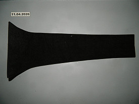 КОВРИК СРЕДНЕЙ КОСОЛИ (102390-00-C) (ЧЕРНЫЙ) TESLA MODEL S 5YJS 2012-Н.В