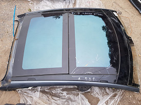 КРЫШКА (ПАНОРАМА) (ТОЛЬКО ЗАДНЕЕ СТЕКЛО) TESLA MODEL S 5YJS 2012-Н.В