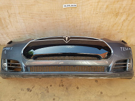 БАМПЕР ПЕРЕДНИЙ (ПОЛНОСТЬЮ В СБОРЕ) (СЕРЫЙ) TESLA MODEL S 5YJS 2012-Н.В
