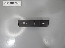 БЛОК КНОПОК (ЯРКОСТЬ ЩИТКА ПРИБОРОВ УДЕРЖАНИЕ ПОЛОСЫ) (START STOP OFF) (СЕРЫЙ) HYUNDAI SONATA 8 DN 2019-Н.В