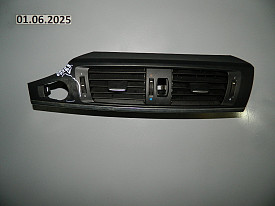 ДЕФЛЕКТОР ПЕРЕДНЕЙ ПАНЕЛИ ЦЕНТРАЛЬНЫЙ (9184742-04) (КРАСКА ОБЛЕЗЛА) (ЧЕРНЫЙ МАТОВЫЙ) BMW X3 F25 2010-2017