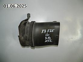 ВОЗДУХОЗАБОРНИК КОРПУСА ВОЗДУШНОГО ФИЛЬТРА (13717601870) 3.0 (N52) BMW X3 F25 2010-2017