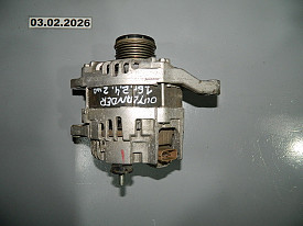 ГЕНЕРАТОР (1800A288) 2.4 (4J12) (12V) (130A) (4 КОНТАКТА) MITSUBISHI OUTLANDER GF0W - GG0W 2012-2021