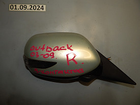 ЗЕРКАЛО ЗАДНЕГО ВИДА ПРАВОЕ (БОКОВОЕ) (9-КОНТАКТОВ (С ПОВТОРИТЕЛЕМ) SUBARU OUTBACK 3 BP 2003-2009
