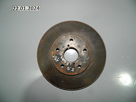 ДИСК ТОРМОЗНОЙ ПЕРЕДНИЙ (R-L) 2.5 (294MM) (26300-AL000) SUBARU LEGACY 6 BN 2014-2019