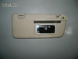 КОЗЫРЕК СОЛНЦЕЗАЩИТНЫЙ ПРАВЫЙ (УЗКОЕ КРЕПЛЕНИЕ) (СЕРЫЙ) SUBARU XV - IMPREZA GP-G33 2011-2017