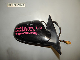 ЗЕРКАЛО ЗАДНЕГО ВИДА ПРАВОЕ (БОКОВОЕ) (14-КОНТАКТОВ) (ПРАВЫЙ РУЛЬ) AUDI A8 D3 2002-2009