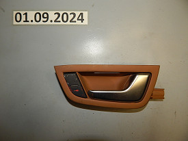 РУЧКА ДВЕРИ ВНУТРЕННЯЯ ЗАДНЯЯ ПРАВАЯ (4E0837020) (КОРИЧНЕВАЯ) AUDI A8 D3 2002-2009