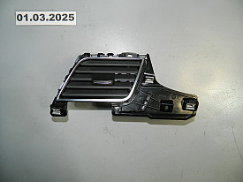 ДЕФЛЕКТОР ПЕРЕДНЕЙ ПАНЕЛИ ЛЕВЫЙ (ХРОМ) (ЧЕРНЫЙ) (4H1820901A) AUDI A8 D4 2009-2017