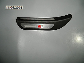 НАКЛАДКА НА ПОРОГ ЗАДНЯЯ ЛЕВАЯ (8R0853375A) (УЗКАЯ) (S-LINE) (ЧЕРНАЯ) AUDI Q5 8R 2008-2017