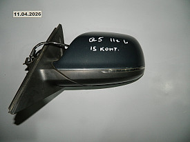 ЗЕРКАЛО ЗАДНЕГО ВИДА ЛЕВОЕ (БОКОВОЕ) (8R1857409E) (15-КОНТАКТОВ) (С ПОВТОРИТЕЛЕМ) (USA) AUDI Q5 8R 2008-2017