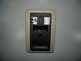 ПЛАФОН ПОТОЛКА ПЕРЕДНИЙ (БЕЗ СТЕКЛЯШКИ) (ЧЕРНО-СЕРЫЙ) DODGE RAM DJ-DS 2008-2012