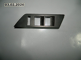 НАКЛАДКА ПУЛЬТА СТЕКЛОПОДЪЕМНИКА ПЕРЕДНЯЯ ЛЕВАЯ (BT43-78237B11-A) (ЧЕРНЫЙ) (КРЕПЛЕНИЕ СЛОМАНО) FORD EDGE U387 2006-2014