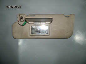 КОЗЫРЕК СОЛНЦЕЗАЩИТНЫЙ ЛЕВЫЙ (ТРЕБУЕТСЯ ХИМЧИСТКА) (СВЕТЛО БЕЖИВЫЙ) FORD EDGE U387 2006-2014