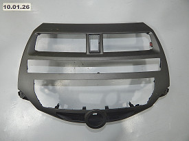 ПЛАСТИК ПЕРЕДНЕЙ ПАНЕЛИ ЦЕНТРАЛЬНЫЙ (77250-TA0-A210) (ЦАРАПИНЫ) (ТЕМНО-СЕРЫЙ) HONDA ACCORD 8 CP (USA) 2008-2012