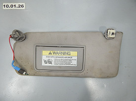 КОЗЫРЕК СОЛНЦЕЗАЩИТНЫЙ ЛЕВЫЙ (ПОД ХИМЧИСТКУ) (СВЕТЛО-СЕРЫЙ) HONDA ACCORD 8 CP (USA) 2008-2012