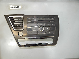 ПАНЕЛЬ УПРАВЛЕНИЯ (С ДЕФЛЕКТОРОМ И МАГНИТОФОНОМ) (39100-TR3-A314-M1) HONDA CIVIC 9 FB8 2011-2015