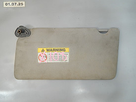 КОЗЫРЕК СОЛНЦЕЗАЩИТНЫЙ ЛЕВЫЙ (СВЕТЛО-СЕРЫЙ) (ПОД ХИМЧИСТКУ) HONDA ELEMENT YH 2002-2011