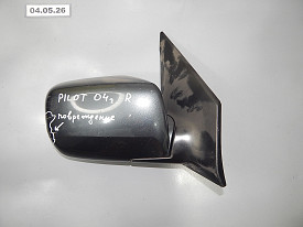 ЗЕРКАЛО ЗАДНЕГО ВИДА ПРАВОЕ (БОКОВОЕ) (3-КОНТАКТА) (ПОВРЕЖДЕНИЕ) HONDA PILOT 1 YF1 2002-2005