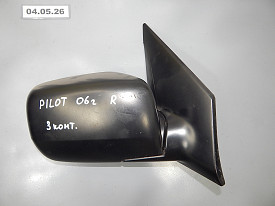 ЗЕРКАЛО ЗАДНЕГО ВИДА ПРАВОЕ (БОКОВОЕ) (3-КОНТАКТА) HONDA PILOT 1 YF1 2006-2008