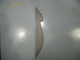 НАКЛАДКА ПЛАСТИКОВАЯ ПЕРЕДНЕЙ ПАНЕЛИ ЛЕВАЯ (СЕРЫЙ) (77216-SZA) HONDA PILOT 2 YF4 2008-2015