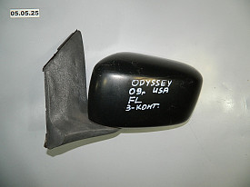 ЗЕРКАЛО ЗАДНЕГО ВИДА ЛЕВОЕ (БОКОВОК) (3-КОНТАКТА) (НЕ КРАШЕНОЕ) HONDA ODYSSEY RL3 RL4 (USA) 2004-2010